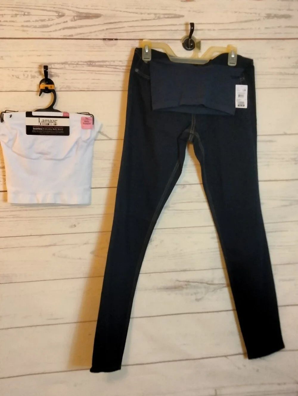 Women’s Dark Blue Maternity Jeans Leggings